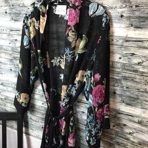 Helena Quinn Kimono Floral Wrap